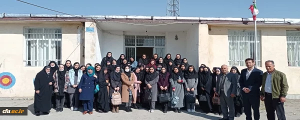بازدید دانشجومعلمان از مدارس روستایی زنجان 2