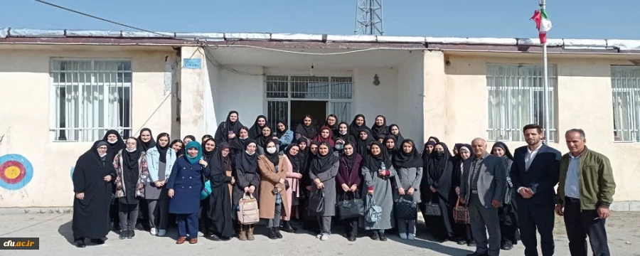 بازدید دانشجومعلمان از مدارس روستایی زنجان 2