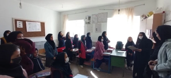 بازدید دانشجومعلمان از مدارس روستایی زنجان 4
