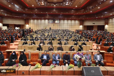 مراسم دانشجویان دختر جدیدالورود سال 1401 دانشگاه فرهنگیان استان اصفهان