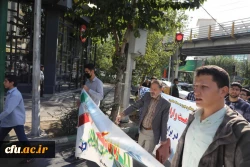 حضور خانواده دانشگاه فرهنگیان در راهپیمایی یوم الله 13 آبان 3