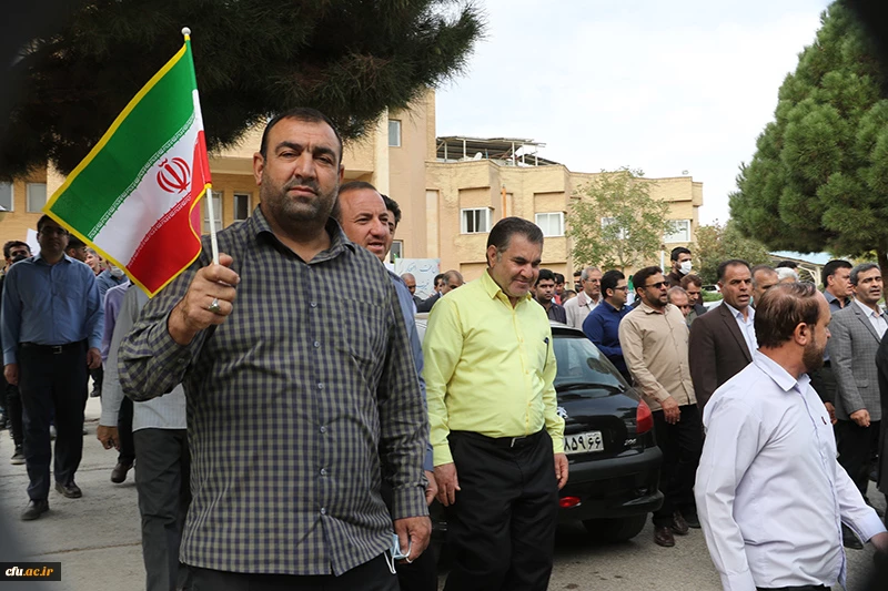 محکومیت حادثه تروریستی شاهچراغ توسط اساتید، کارکنان و دانشجومعلمان دانشگاه فرهنگیان استان ایلام 3