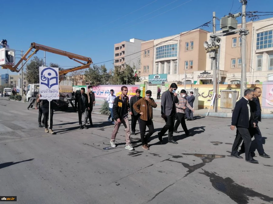 حضور پرشور اساتید، کارکنان و دانشجو معلمان دانشگاه فرهنگیان استان ایلام در راهپیمایی روز دانش آموز و روز ملی مبارزه با استکبار جهانی  4