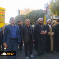 حضور پرشور خانواده بزرگ دانشگاه فرهنگیان آذربایجان شرقی در در مراسم یوم الله 13 آبان
 2