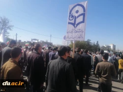 حضور خانواده دانشگاه فرهنگیان در راهپیمایی یوم الله 13 آبان 23