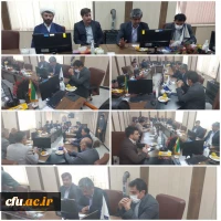 نشست سرپرست امور پردیس های استان کهگیلویه و بویراحمد با هیئت رئیسه دانشگاه آزاد اسلامی 2