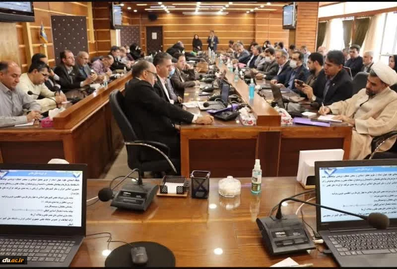 برگزاری دومین جلسه شورای سیاستگذاری همایش های ملی دانش آموزش محتوا(pck) دانشگاه فرهنگیان درشیراز  2