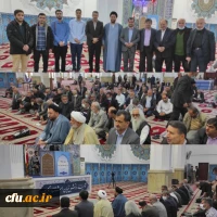 آیین عبادی سیاسی نماز جمعه شهرستان رشت با حضور دانشجومعلمان دانشگاه فرهنگیان گیلان برگزار شد. 3