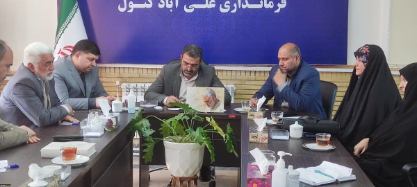 جلسه مسئولین دانشگاه فرهنگیان استان گلستان با مجمع خیرین شهرستان علی آباد کتول 3