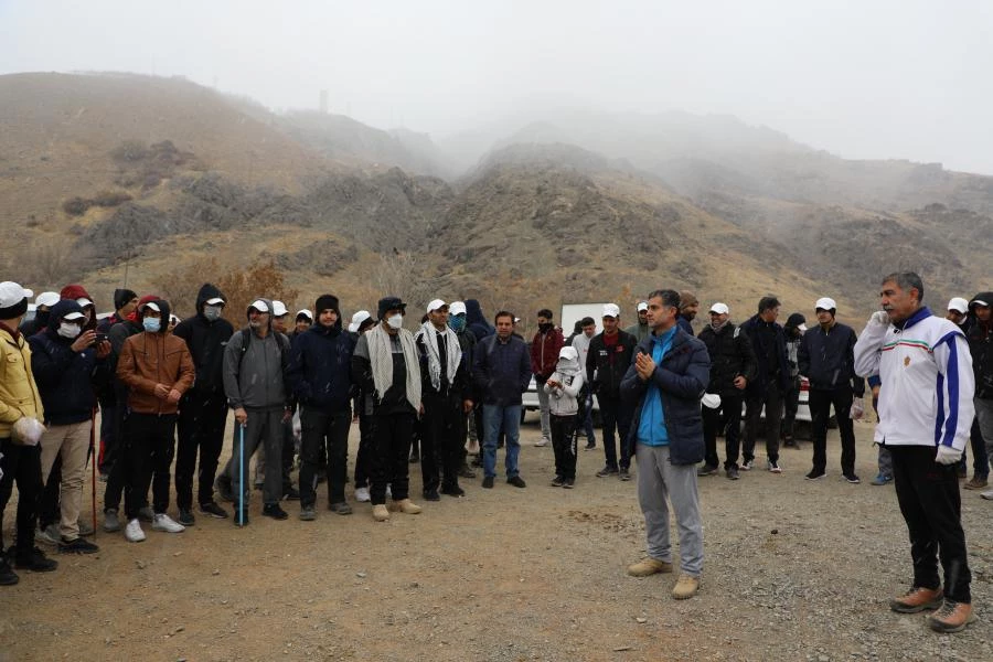 برنامه کوهپیمایی دانشجو معلمان ( تپه نورالشهدا _ کلکچال ) 2