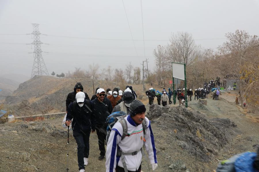 برنامه کوهپیمایی دانشجو معلمان ( تپه نورالشهدا _ کلکچال ) 5