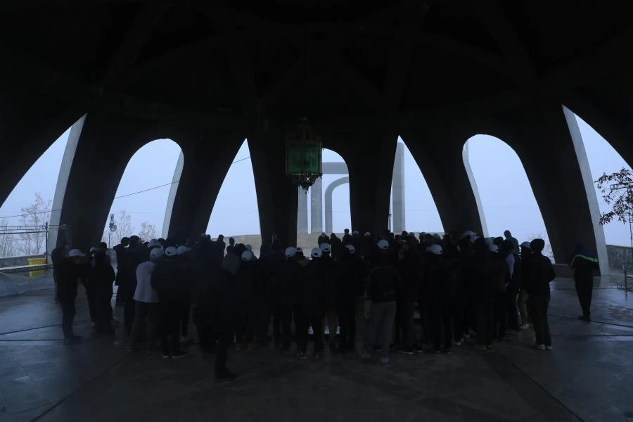 برنامه کوهپیمایی دانشجو معلمان ( تپه نورالشهدا _ کلکچال ) 7