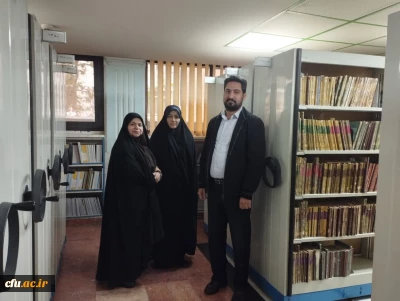 بازدید مدیر همکاری ها و ارتباطات علمی بین المللی دانشگاه از  کتابخانه تخصصی سازمان پژوهش و برنامه ریزی آموزشی وزارت آموزش و پرورش