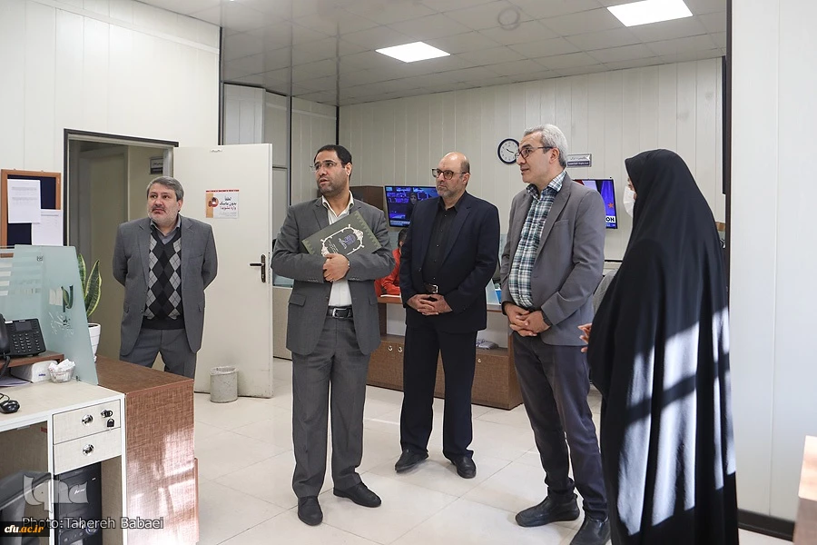 بازدید رئیس دانشگاه فرهنگیان از خبرگزاری ایکنا  3