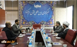 بازدید رئیس دانشگاه فرهنگیان از خبرگزاری ایکنا  12