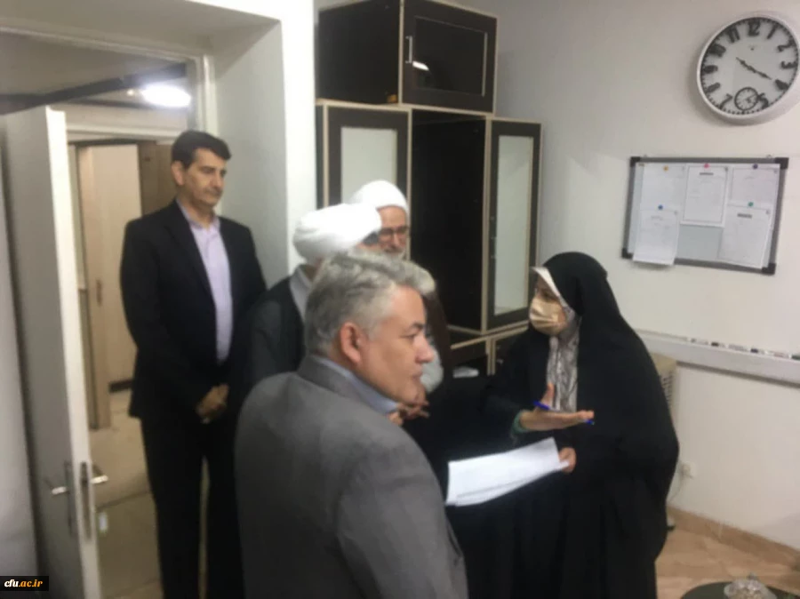 بازدید اعضای هیأت رئیسه از کانون ارزیابی دانشگاه فرهنگیان 2