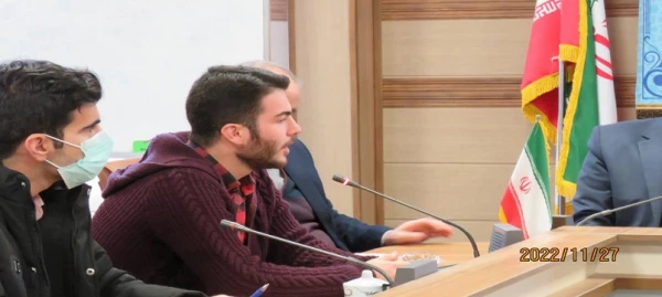 نشست صمیمی مدیر کل آموزش و پرورش استان اردبیل با دانشجو معلمان دانشگاه فرهنگیان اردبیل