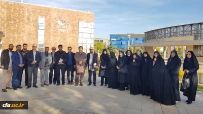 بازدید مدیریت همکاری ها و ارتباطات علمی و بین المللی دانشگاه فرهنگیان از پارک علم و فناوری پردیس