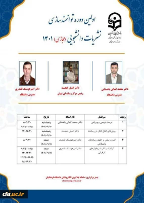 برگزاری دوره توانمندسازی نشریات دانشجویی 