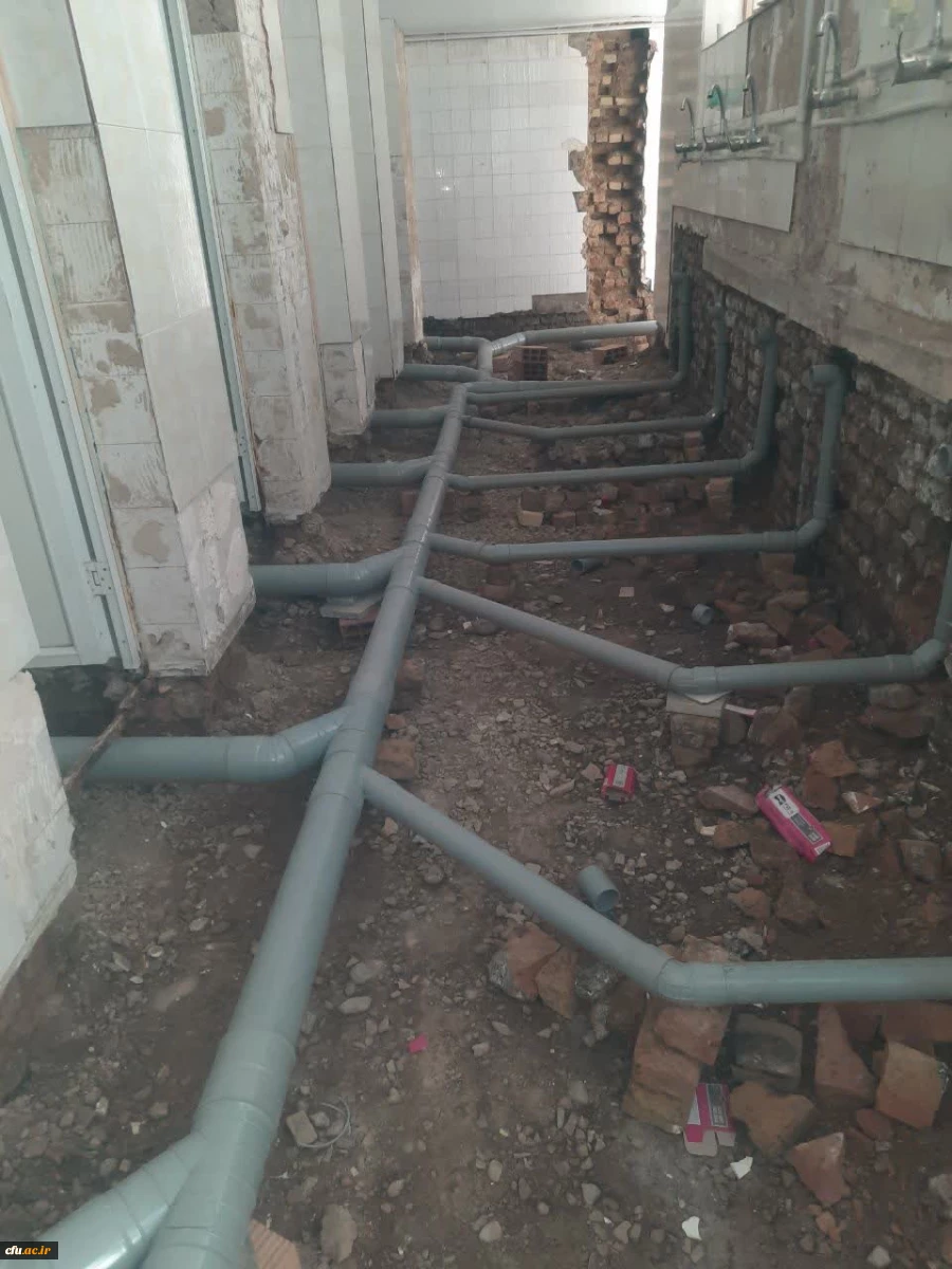 اتمام کار عمرانی خوابگاه جدید مرکز شهید شرافت تهران 6