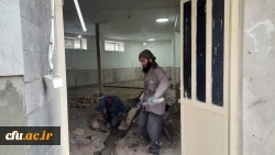 اتمام کار عمرانی خوابگاه جدید مرکز شهید شرافت تهران 9