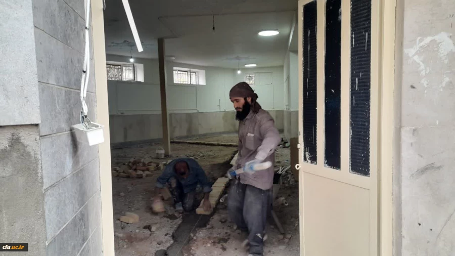 اتمام کار عمرانی خوابگاه جدید مرکز شهید شرافت تهران 9