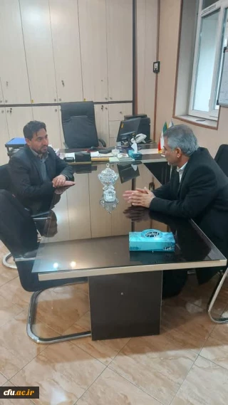 گفت و گوی تخصصی پیرامون توسعه تعاملات علمی بین المللی با کشورهای محور مقاومت در دیدار صمیمی با مدیر کل شاهد و ایثارگران  دانشگاه فرهنگیان