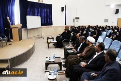 نشست پرسش و پاسخ تبیینی مدیرکل آموزش و پرورش استان سمنان با دانشجومعلمان پردیس الزهرا (س) سمنان 3