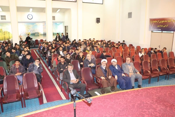 برگزاری مراسم روزدانشجو درپردیس دکترشریعتی ساری  3