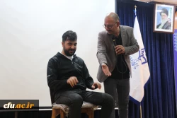 جشن روز دانشجو با حضور پرشور دانشجومعلمان پردیس آیت الله خامنه ای برگزار شد. 7