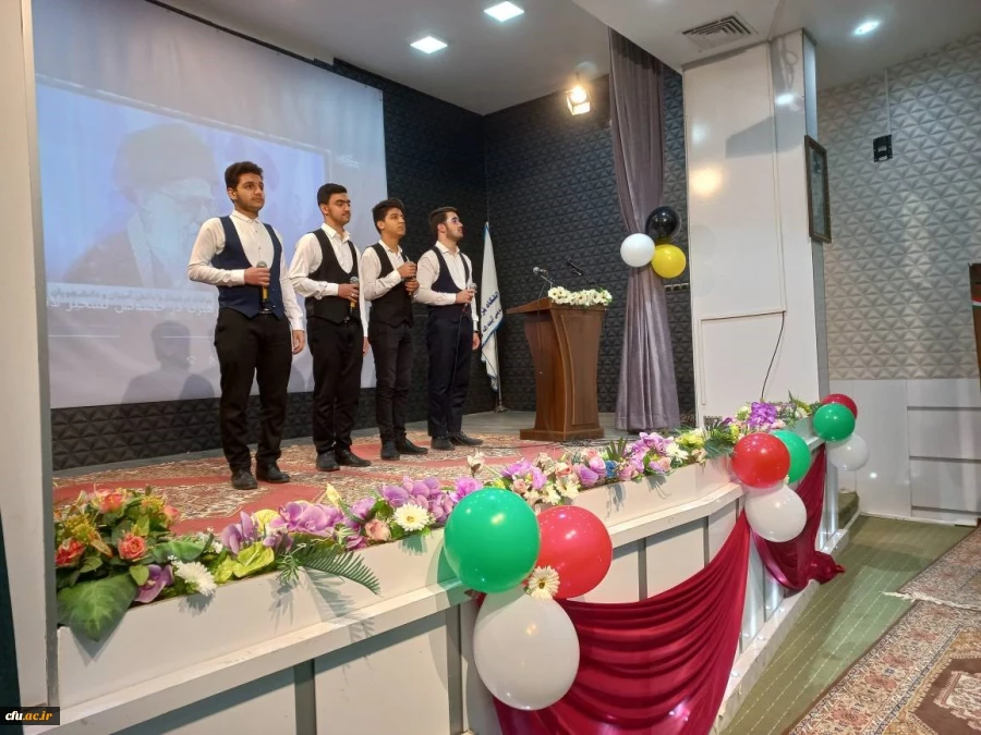 مراسم بزرگداشت 16 آذر روز دانشجو پردیس آیت الله کمالوند لرستان 6