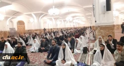 برگزاری آیین گرامیداشت ۵۰۰ زوج دانشجو معلم در حرم امام رضا(ع) 2