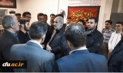 بازدید سرزده وزیر آموزش و پرورش ازپردیس شهید رجایی کرمانشاه 5