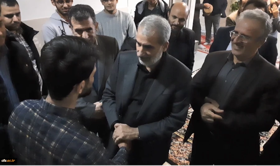 بازدید سرزده وزیر آموزش و پرورش ازپردیس شهید رجایی کرمانشاه 12