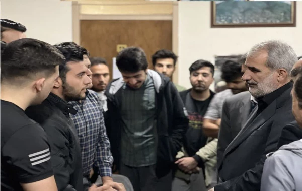 بازدید سرزده وزیر آموزش و پرورش ازپردیس شهید رجایی دانشگاه فرهنگیان کرمانشاه 8