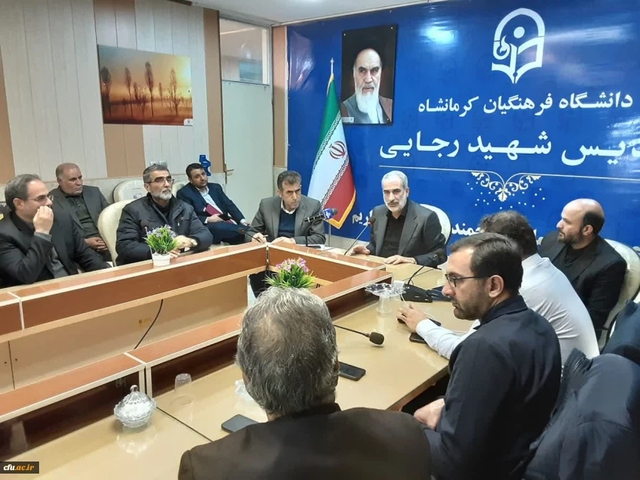 بازدید سرزده وزیر آموزش و پرورش ازپردیس شهید رجایی دانشگاه فرهنگیان کرمانشاه 11