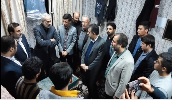 بازدید سرزده وزیر آموزش و پرورش ازپردیس شهید رجایی دانشگاه فرهنگیان کرمانشاه 12