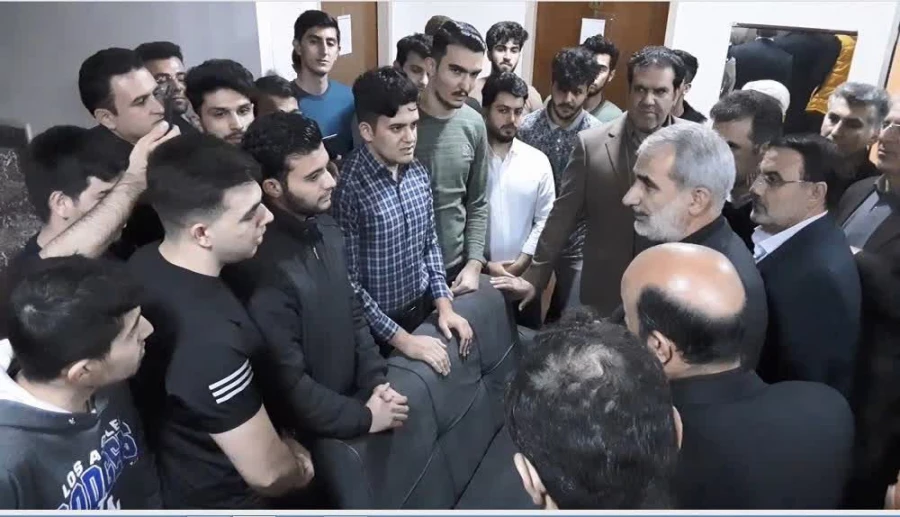 بازدید سرزده وزیر آموزش و پرورش ازپردیس شهید رجایی دانشگاه فرهنگیان کرمانشاه 13