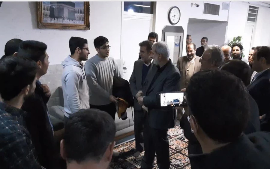 بازدید سرزده وزیر آموزش و پرورش ازپردیس شهید رجایی دانشگاه فرهنگیان کرمانشاه 14