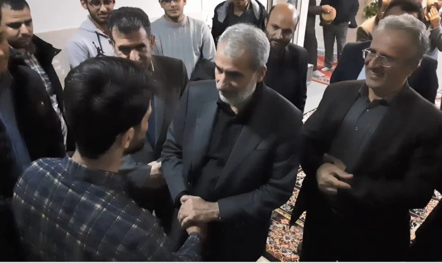 بازدید سرزده وزیر آموزش و پرورش ازپردیس شهید رجایی دانشگاه فرهنگیان کرمانشاه 15