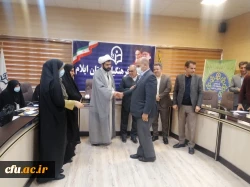 آیین گرامیداشت هفته پژوهش و تجلیل از پژوهشگران برگزیده استانی در دانشگاه فرهنگیان استان ایلام 6