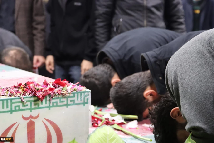 پردیس آیت الله خامنه ای گرگان میزبان دو شهید گمنام دفاع مقدس شد. 2