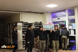 پردیس آیت الله خامنه ای گرگان میزبان دو شهید گمنام دفاع مقدس شد. 5