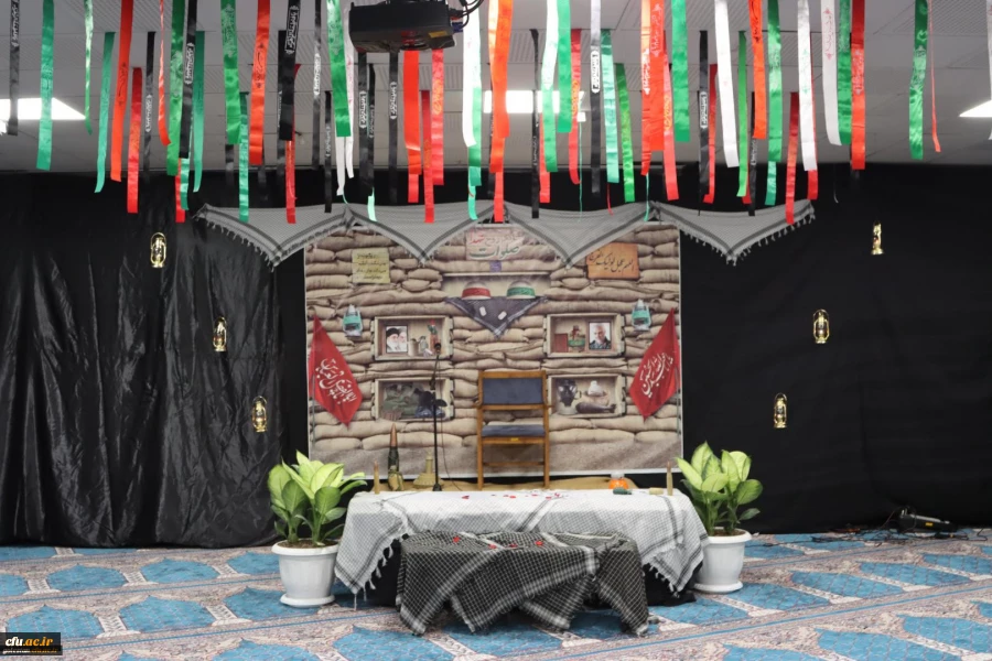 پردیس آیت الله خامنه ای گرگان میزبان دو شهید گمنام دفاع مقدس شد. 6