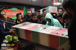 پردیس آیت الله خامنه ای گرگان میزبان دو شهید گمنام دفاع مقدس شد. 7