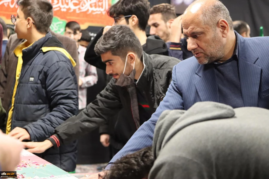 پردیس آیت الله خامنه ای گرگان میزبان دو شهید گمنام دفاع مقدس شد. 11