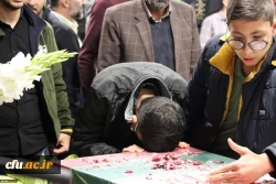 پردیس آیت الله خامنه ای گرگان میزبان دو شهید گمنام دفاع مقدس شد. 13