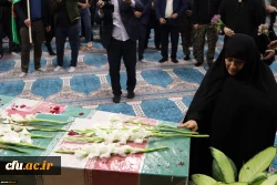 پردیس آیت الله خامنه ای گرگان میزبان دو شهید گمنام دفاع مقدس شد. 16