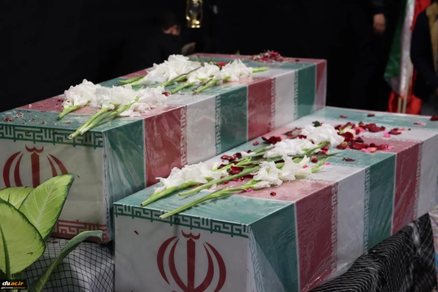 پردیس آیت الله خامنه ای گرگان میزبان دو شهید گمنام دفاع مقدس شد. 17