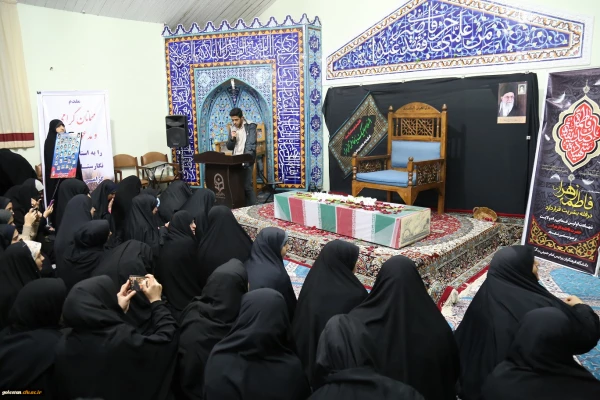 استقبال پرشور دانشجو معلمان پردیس امام خمینی (ره) گرگان از پیکر پاک ۲ شهید گمنام 10